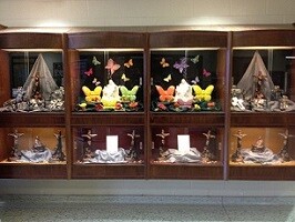 Picture of an Easter dislpay