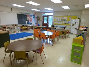 Picture of a classroom